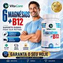 VITACORE Suplemento 6 Magnésio + B12 Metilcobalamina 60 Cápsulas 500mg