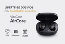 AirCore - Fones de Ouvido Sem Fio Bluetooth