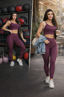 Conjunto Fitness Feminino Top e Calça Sports