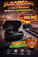 AirCore - Fones de Ouvido Sem Fio Bluetooth