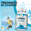 Magnésio L Treonato Puro 120 Capsulas 500mg - Fits Life *