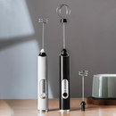 Batedor Misturador Mixer Elétrico para Bebidas Leite Café Clara de Ovos 2 em 1 Utensílios de Cozinha