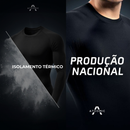 Camisa Térmica Proteção Uv 50+ Segunda Pele Camiseta Blusa Malha Fria Unissex Academia Manga Longa