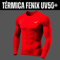 Blusa Termica Masculina Proteção UV Fator 50+ Fenix