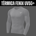 Blusa Termica Masculina Proteção UV Fator 50+ Fenix