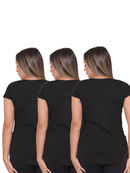 Kit 3 Blusa Feminina Tapabumbum Feminina Sobre legging Academia