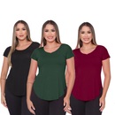 Kit 3 Blusas Femininas Tapabumbum