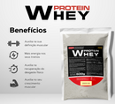 Kit Whey Protein 500g + BCAA 100g + Power Creatina 100g + Coqueteleira - Bodybuilders
