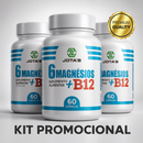 Suplemento 6 Magnésio + B12 Metilcobalamina 60 Cápsulas 500mg Envio Imediato