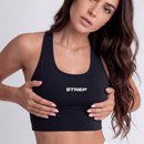 Conjuntos Fitness Feminino Strep Top + Calça Legging Cintura Alta Suplex Academia & Treino