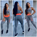 Conjunto de Calça Legging Detonado