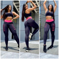 Conjunto de Calça Legging Detonado
