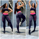 Conjunto de Calça Legging Detonado