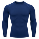 Camisa Térmica Proteção Uv 50+ Segunda Pele Camiseta Blusa Malha Fria Unissex Academia Manga Longa